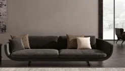 Divano angolare Md work Luxuruy sofa technonabuk PREZZI OUTLET sconto 40%