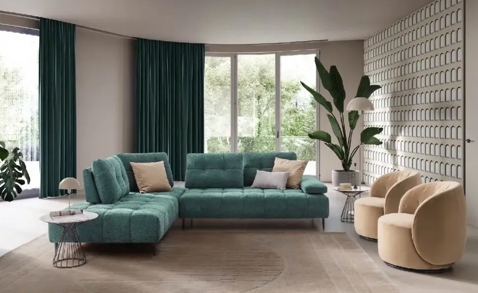 Divano Angolare modello Joplin di Le comfort in offerta