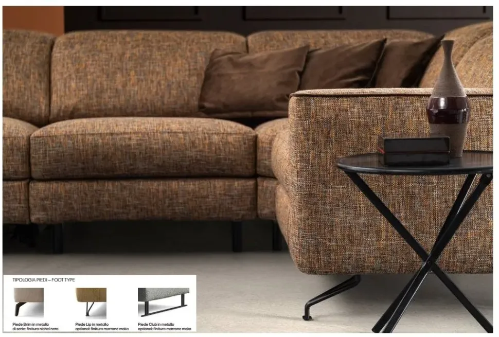 Divano Angolare modello Space express di Samoa con forte sconto