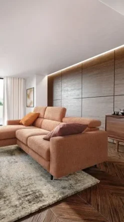 Divano angolare Mottes selection Argo PREZZI OUTLET sconto 40%