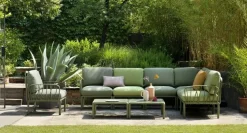 Divano angolare Nardi in tessuto poliuretano a prezzo Outlet!