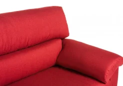 Divano angolare tessuto in poliuretano Md work a prezzo Outlet