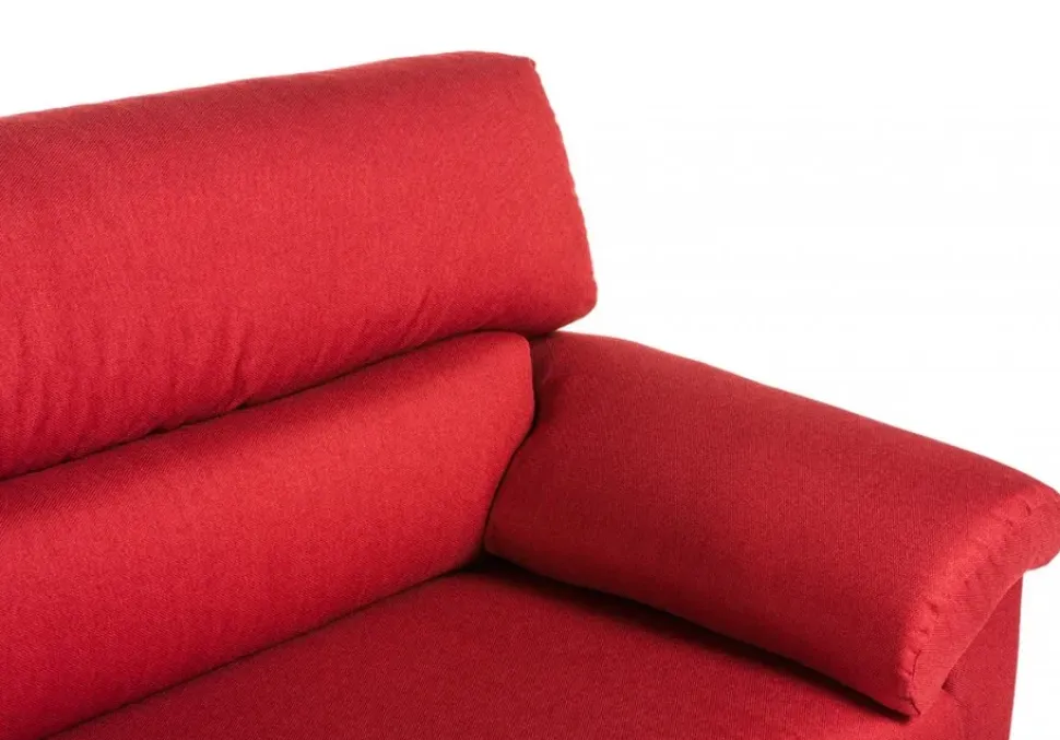 Divano angolare tessuto in poliuretano Md work a prezzo Outlet