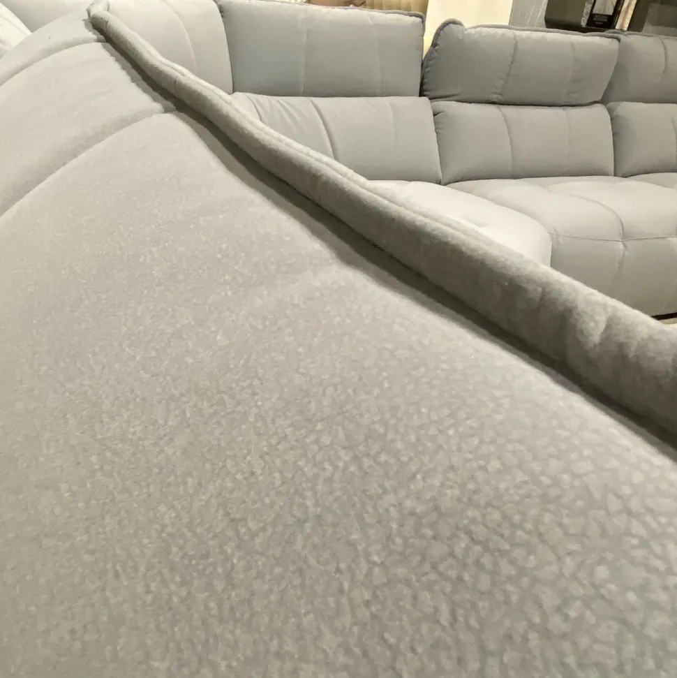 Divano angolare tessuto in poliuretano Franco ferri in Offerta Outlet