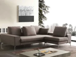 Divano angolare tessuto in poliuretano  Crippa salotti a prezzo scontato