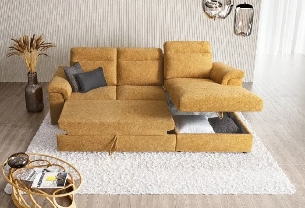 Divano Bellargo b in Tessuto sfoderabile di Le comfort scontato 34%