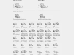 Divano Blank minimal Samoa: con uno SCONTO ESCLUSIVO del 35%