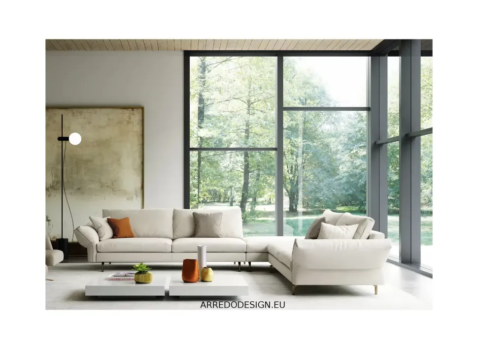 Divano Bravo * in Tessuto sfoderabile di Biba salotti scontato 35%