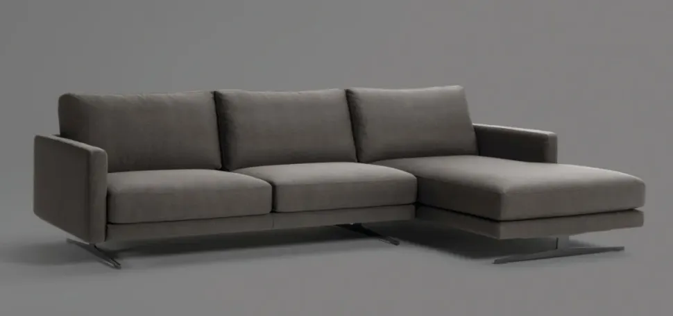 Divano Bridge in Tessuto Collezione esclusiva a prezzo ribassato