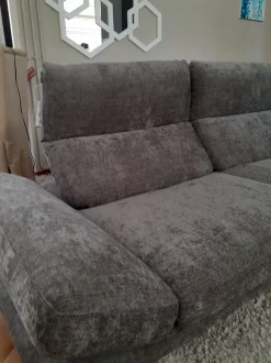 Divano Chamonix tessuto in poliuretano Nicoletti home in Offerta Outlet