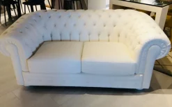 Divano Chester bianco Artigianale OFFERTA OUTLET