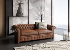 Divano Chesterfield 9912 Giessegi con forte sconto