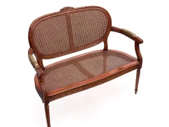 Divano classico pelle Divanetto di Artigianale con sconto del - 65%