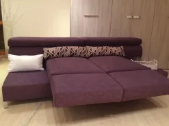 Divano con chaise longue in tessuto sfoderabile ALIANT di Biba