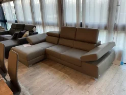 Divano con penisola Alison Doimo salotti PREZZI OUTLET