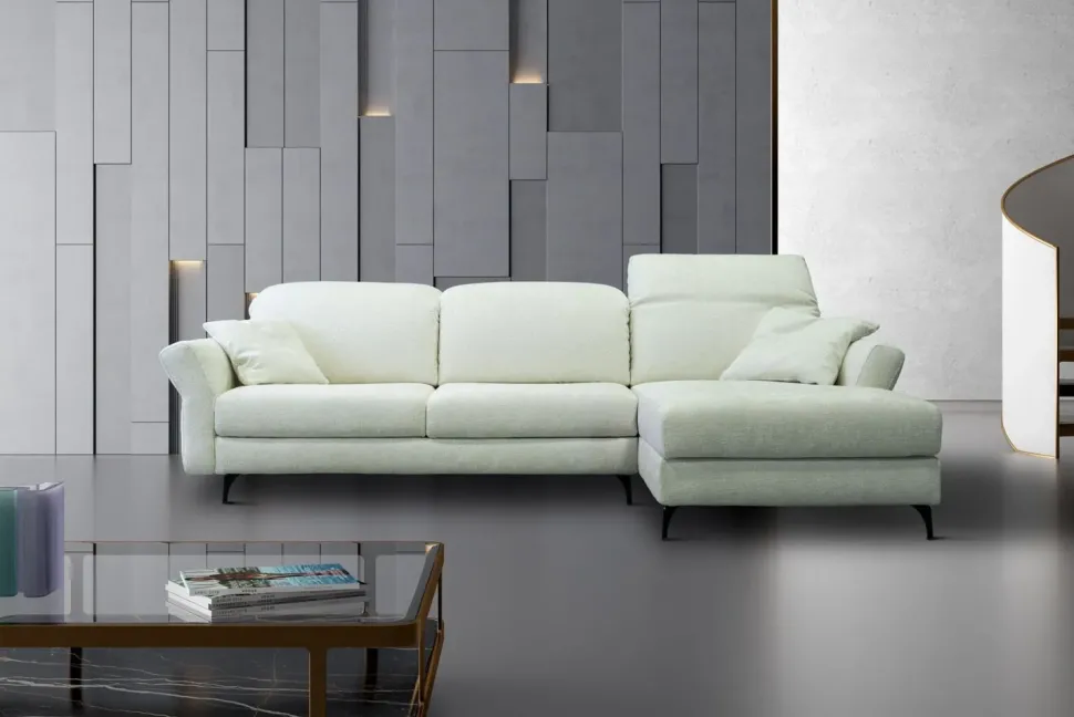 Divano con penisola Amelie Rizzetto: SCONTO ESCLUSIVO