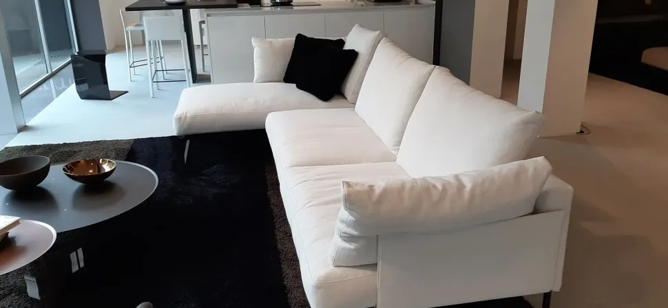 Divano con penisola Arlon Desirèe PREZZI OUTLET