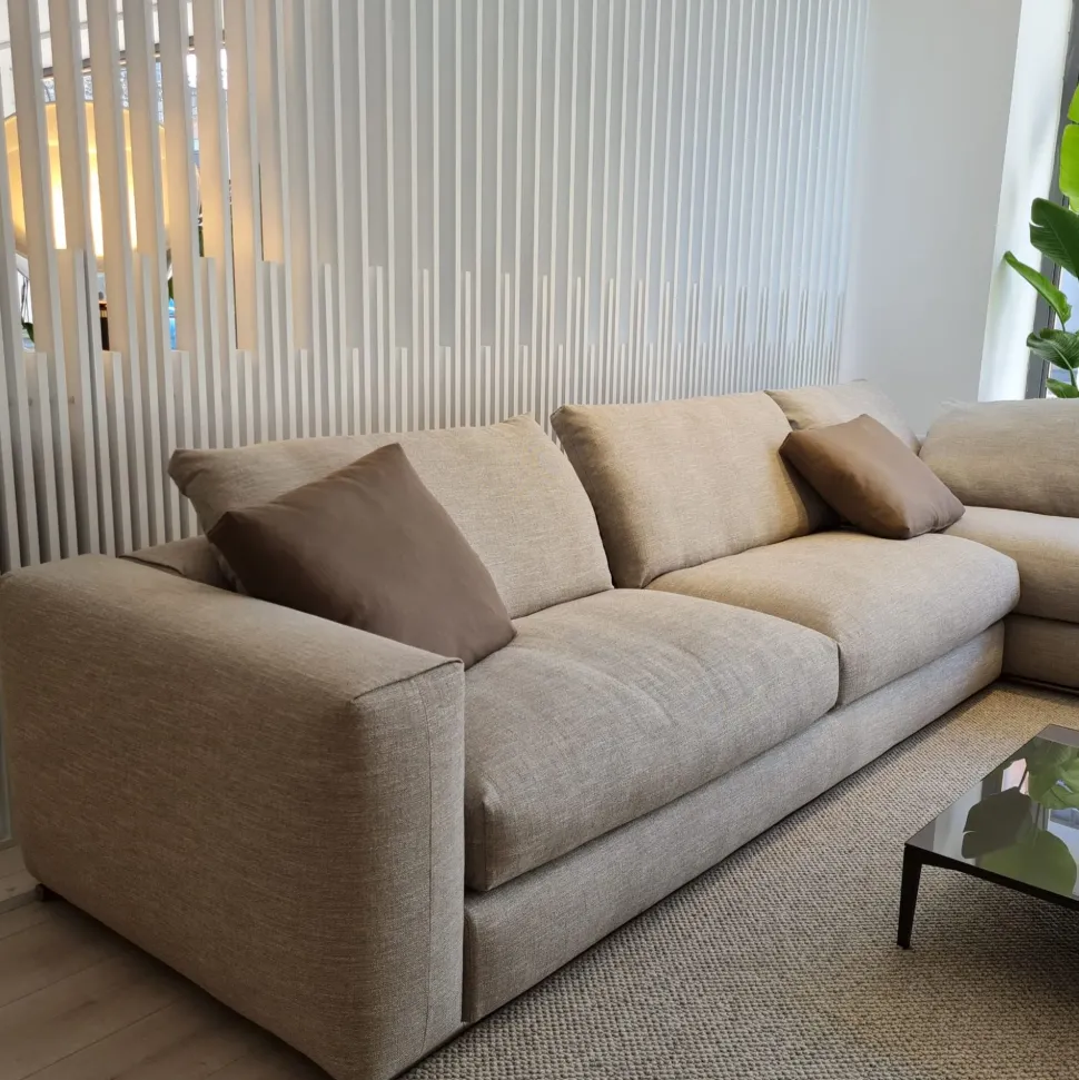 Divano con penisola Asolo Flexform OFFERTA OUTLET