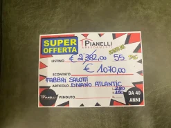 Divano con penisola Atlantic Fabbri salotti a prezzo ribassato