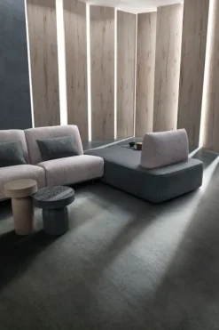 Divano Con penisola Blank° Samoa in Offerta Outlet a 1855 Euro