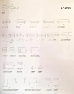 Divano con penisola Boston Rizzetto: con uno SCONTO ESCLUSIVO del 40%