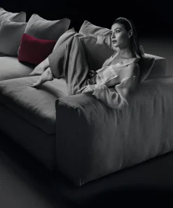 Divano Con penisola Brad * di Biba salotti a prezzo scontato