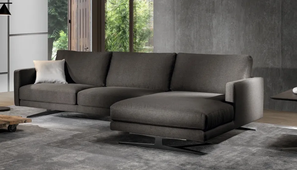 Divano con penisola Bridge Excò SCONTO 51%