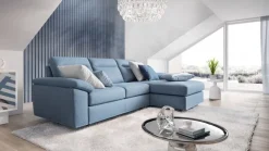 Divano con penisola Caligo Mottes selection a PREZZO OUTLET scontato del 40%