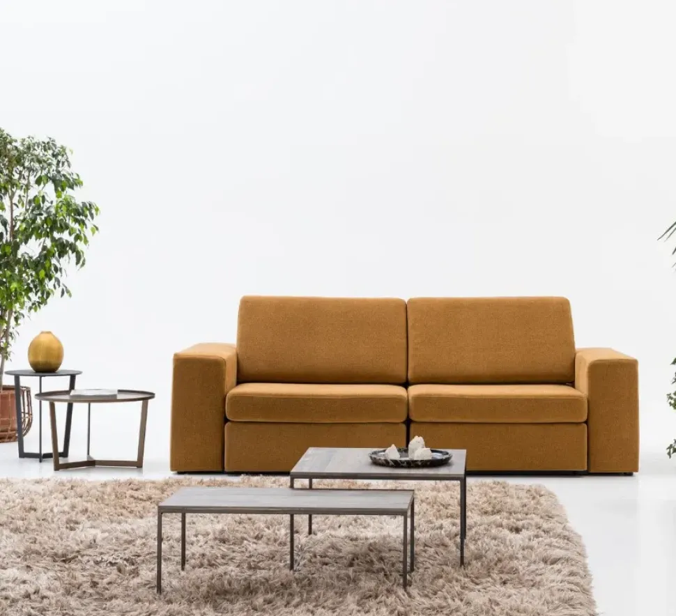 Divano Con penisola Cracovia comfort Artigianale ad un prezzo imperdibile