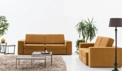 Divano Con penisola Cracovia comfort Artigianale ad un prezzo imperdibile