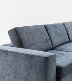 Divano Con penisola Cracovia comfort Artigianale ad un prezzo imperdibile