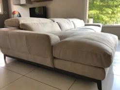 Divano con penisola Denver Crippa divani&letti OFFERTA OUTLET