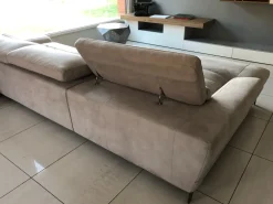 Divano con penisola Denver Crippa divani&letti OFFERTA OUTLET