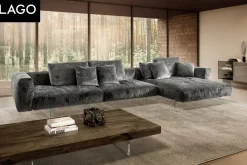 Divano Con penisola Divano air soft 1902 Lago in Offerta Outlet a 9295€