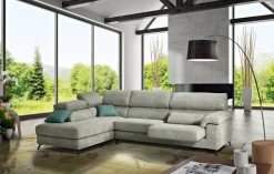 Divano con penisola Divano misto piuma david Md work a prezzo ribassato