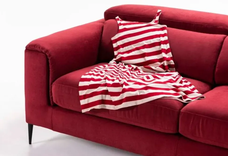 Divano con penisola Divano in tessuto technonabuk idrorepellente Md work in OFFERTA - 43%