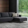 Divano Con penisola Divano mod.eddy con chaise-longue rivestito in tessuto in promo-sconto del 50% Excò in Offerta Outlet a 3190 Euro