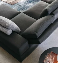 Divano con penisola Divano reclinabile diversi rivestimenti Md work: con uno SCONTO ESCLUSIVO del 42%