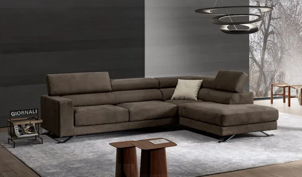 Divano Con penisola Divano mod.harry con penisola-maxi in promo-sconto del 50% Excò ad un prezzo conveniente