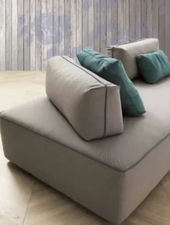 Divano con penisola Divano modulare piuma alta qualita italy Md work OFFERTA OUTLET