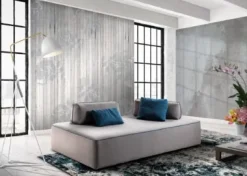 Divano con penisola Divano modulare piuma alta qualita italy Md work OFFERTA OUTLET