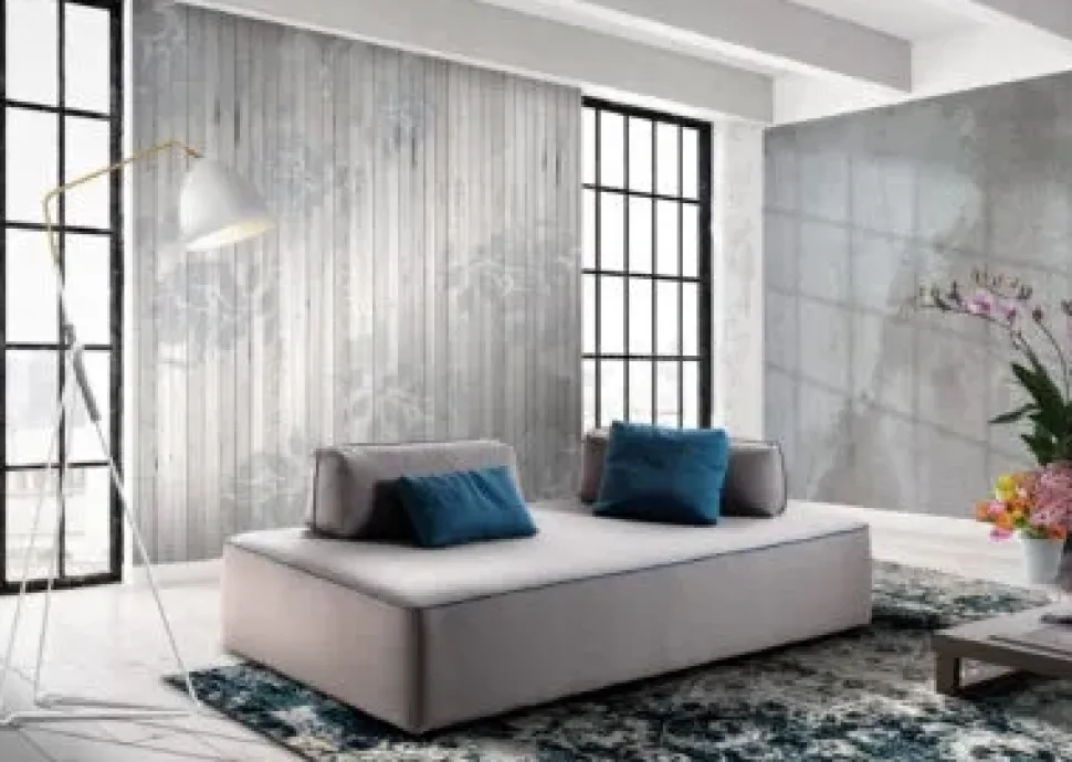 Divano con penisola Divano modulare piuma alta qualita italy Md work OFFERTA OUTLET