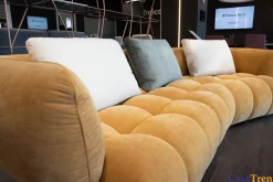 Divano con penisola Franco ferri Abbracci PREZZI OUTLET sconto 38%