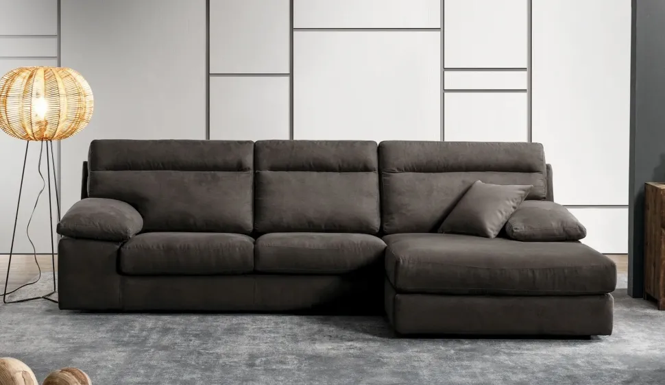 Divano con penisola Glamour Excò a PREZZO OUTLET