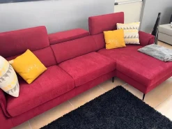 Divano con penisola Glenn Collezione esclusiva in Tessuto a 1460€