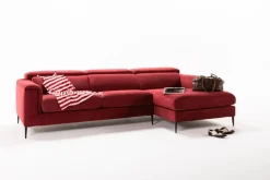 Divano con penisola Glenn Collezione esclusiva a prezzo ribassato