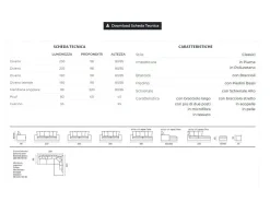 Divano con penisola Heritage Divanidea: con uno SCONTO ESCLUSIVO del 42%