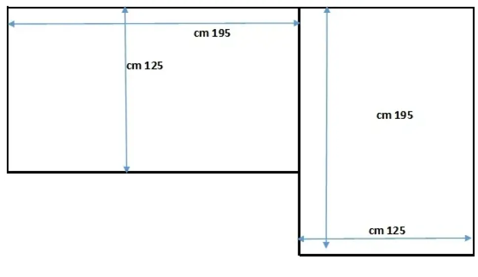 Divano con penisola in stile Design Con seduta fissa con forte sconto