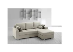 Divano con penisola in Tessuto Gienne a prezzo scontato