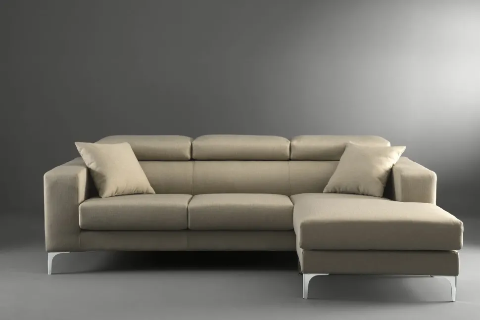 Divano con penisola in Tessuto Jess Gienne